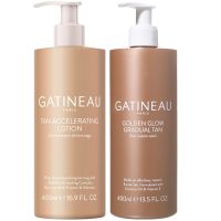 gatineau golden glow gradual tan  tan accelerating lotion duo 800ml