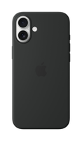 iphone 16 plus silicone case with magsafe - black