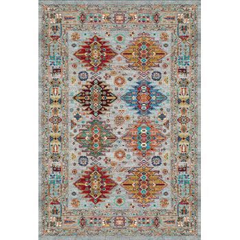 Alfombra Vintage Mecanico Atk 902 Multy 120x180