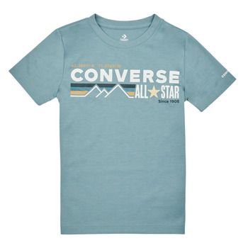 Converse Camiseta WORDMARKCHESTSTRIPE para niño