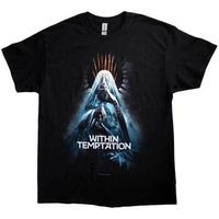 within temptation tops y camisetas bleed out veil para hombre
