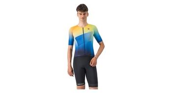 Culotte de triatlon castelli para hombre negro