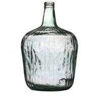 factory cuadros - jarron dame jeanne 10l - jarron decorativo - 26x39cm - gran capacidad