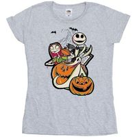 nightmare before christmas camiseta bi52669 para mujer
