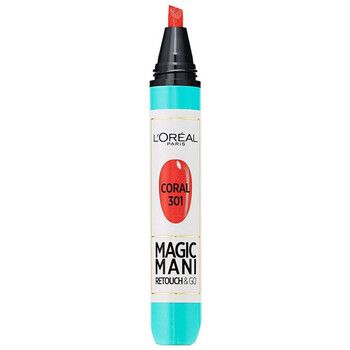 L'Oréal Paris Esmalte para uñas Felt Nail Polish Magic Mani Touch-ups Go - 301 Coral para mujer