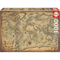 educa borras puzzle mapamundi politico 3000 piezas educa borras