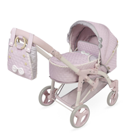 decuevas toys - coche de muneca 3x1 plegable - para munecas de hasta 48 cm 81675