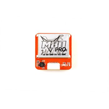 Controlador de vuelo HGLRC M80PRO con módulo de brújula GPS QMC5883 y cable para drones de carreras FPV