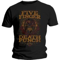 five finger death punch tops y camisetas wanted para mujer