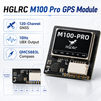sistema gnss hglrc m100 pro de alta sensibilidad optimizado para una conexion estable con frecuencia de actualizacion de alta velocidad de 10hz y posicionamiento preciso