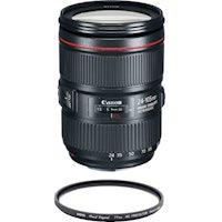 CANON EF 24-105mm F4L IS II USM + HOYA 77mm PRO 1D Protector