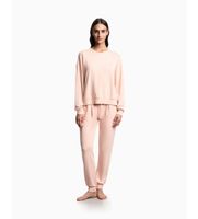 emporio armani para mujer ew002910af19032 pantalon loun rosa s homewear viscosa