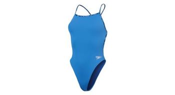 Banador speedo solid vback azul