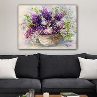 pintura decorativa lienzo 57847353170100 multicolor 70x100 cm
