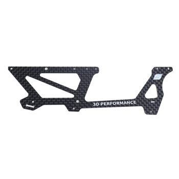 Piezas de repuesto para el helicóptero GOOSKY S2 Ultra, panel lateral de fibra de carbono