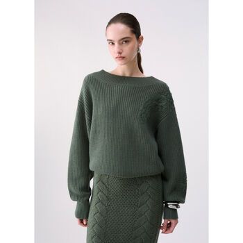 Liu Jo Jersey Punto en lana con bordado para mujer