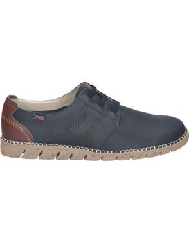 Zapatos De Piel Para Hombre Callaghan 43200 Azul Marino 40