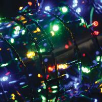 200 multi coloured timer fairy lights