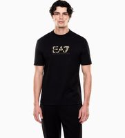 ea7 para hombre 7m001562af17789 camiseta premium label negro l casual algodon manga corta