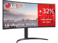 reacondicionado seminuevo muy bueno monitor gaming - lg 34wp65cp-b 34 wqhd 5 ms 160 hz altavoces integrados negro mate