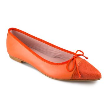 Bailarina piel naranja