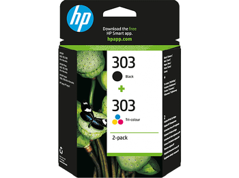 Cartucho de tinta - HP 303 Combo 4 pack, 3YM92AE, Instant Ink, Negro, Cian, Amarillo, Magenta