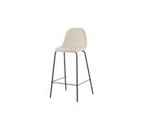 taburete alto polar bs 1nos 42x43x105 beige