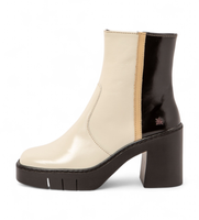 art para mujer 1197413es0030mu botines de piel 1974 berna beige 39 5 a 8cm cremallera casual