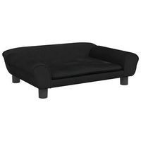 sofa para ninos  sofa de salon  sofa de descanso de terciopelo negro 70x45x26 cm