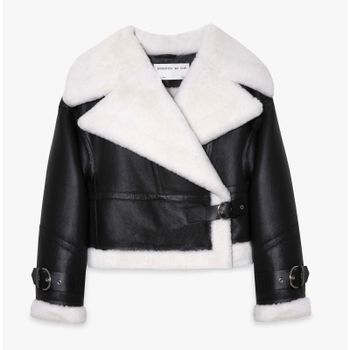 Shoreditch Ski Club Daia Shearling Jacket - L