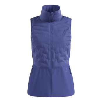 Odlo Zeroweight Insulator  Chalecos para correr Mujeres - azul