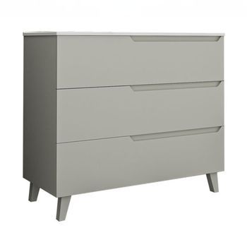 Kibath Mueble De Baño Con Lavabo Victoria 80x45 Cm Acabado Moka Mate 3 Cajones Con Patas