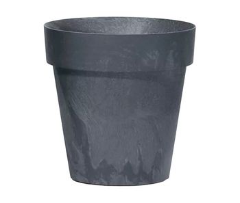 Maceta cube beton effect 2,2l., dimensiones (mm) 170x170x150, color antracita
