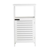 mesita de noche de madera estilo nordico43x33x78cm