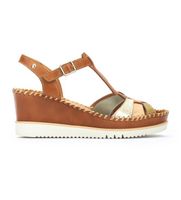 pikolinos para mujer w3z-1836c1 sandalias de piel aguadulce marron 41 5 a 8cm hebilla casual
