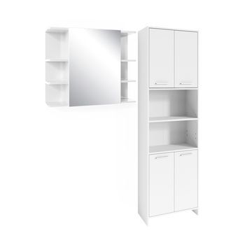 Conjunto De Muebles De Baño Maris 2 Piezas Vicco