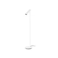 pie de salon acero blanco mate 22x56x110 cm