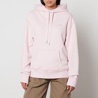 ami fade out cotton-jersey hoodie - l