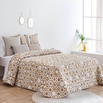 Colcha Capa Setenil Beig, 105cm
