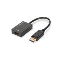 digitus cable adaptador displayport-hdmi tipo a mf 02m con bloqueo