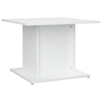 Mesa De Centro 55,5x55,5x40 Cm Madera - Blanco