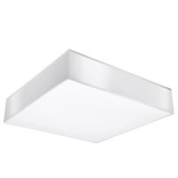 lampara de techo blanco cloruro de polivinilo alt 11 cm