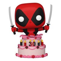 figura de coleccion funko pop deadpool in cake de vinilo de 108 mm