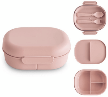 Mushie Fiambrera Solid Blush