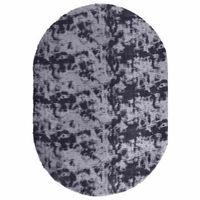 alfombra de pelo largo navarra gris oscuro 300x200 cm poliester vidaxl