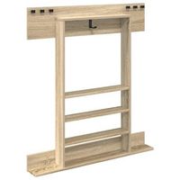 soporte para tacos de billar madera de ingenieria sonoma vidaxl