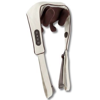 Masajeador Shiatsu Cuello Hombros Calor - Bodylife Relaxshiatsu Pro Blanco