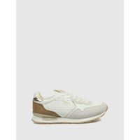 pepe jeans zapatillas zapatilla brit elite beig para mujer