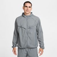 nike stride chaqueta para correr hombres - gris plateado