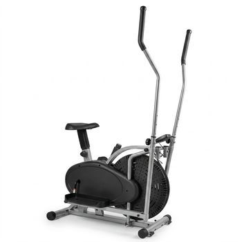 Bicicleta Elíptica Air Bike 2 En 1 Resistencia Aire Cross Training
